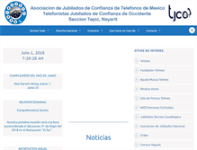 Tablet Screenshot of jubilados-confianza-telmex-tepic.org